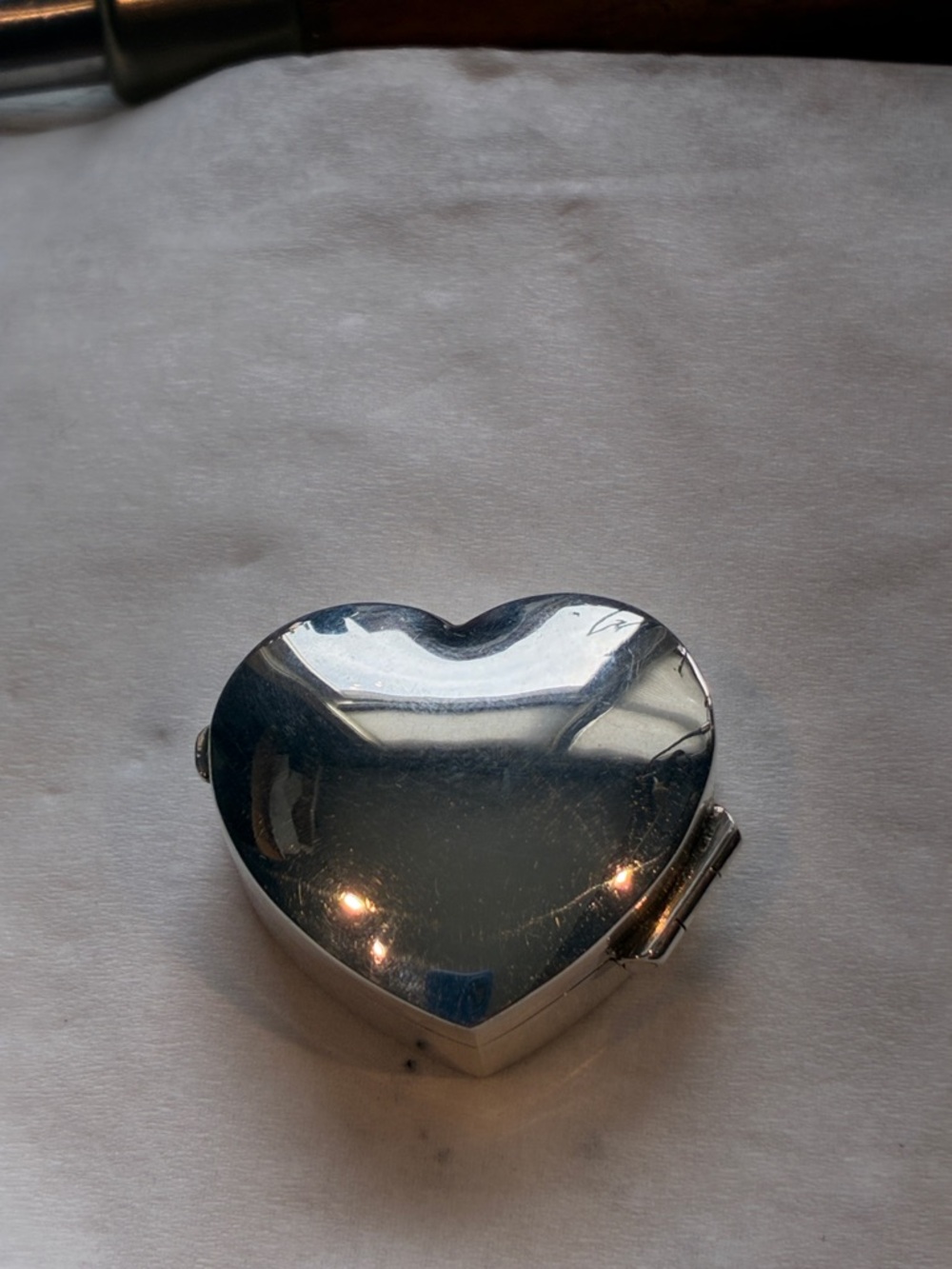 925 Silver Heart Trinket Box 
10.34 grams